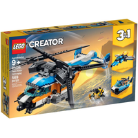 31096 Twin-Rotor Helicopter [Certified Used, 100% Complete]