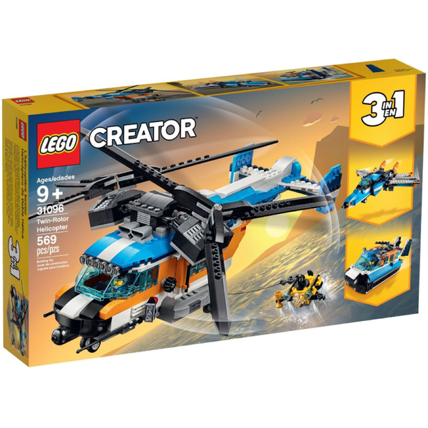 31096 Twin-Rotor Helicopter [Certified Used, 100% Complete]