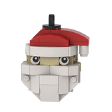 Santa Ornament custom LEGO® kit