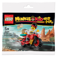 30341 Monkie Kid's Delivery Bike Polybag