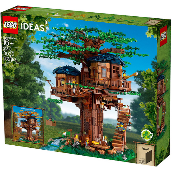 Tree House 21318 - New LEGO® Ideas™ Set – Bricks & Minifigs Eugene