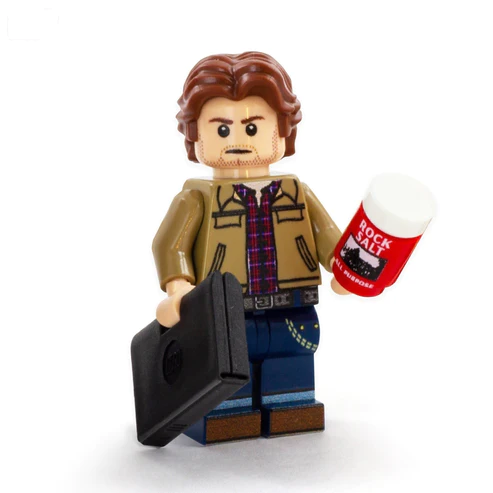 Sam - Custom LEGO® Supernatural™️ Minifigure – Bricks Minifigs Eugene