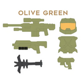 Powered Assault Commando - Olive Green Accessory Pack