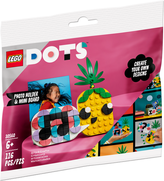 30560 Pineapple Photo Holder and Mini Board Polybag
