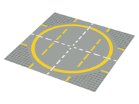 LEGO® Road Baseplate 10"x10" - Landing Pad