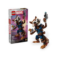 76282 Rocket & Baby Groot - New LEGO Marvel Set