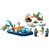Explorer Diving Boat 60377 - New LEGO City Set