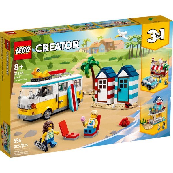 31138 Beach Camper Van - New, Sealed, Retired LEGO Creator Set