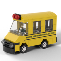 Bricks & Minifigs School District - School Bus Custom LEGO® Kit