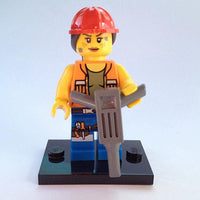 Gail the Construction Worker - The LEGO Movie Series 1 Collectible Minifigure
