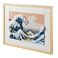 31208 Hokusai – The Great Wave [Open box, 100% Complete, all but 1 bag is sealed]