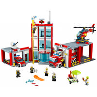 60110 Fire Station [New, Rare, Retired]