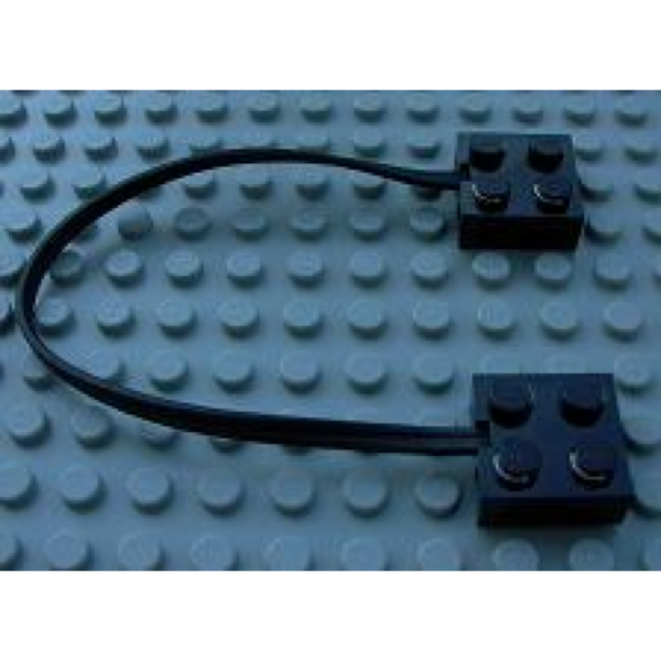 Electric, Wire with Brick 2 x 2 x 2/3 Pair, 17 Studs Long