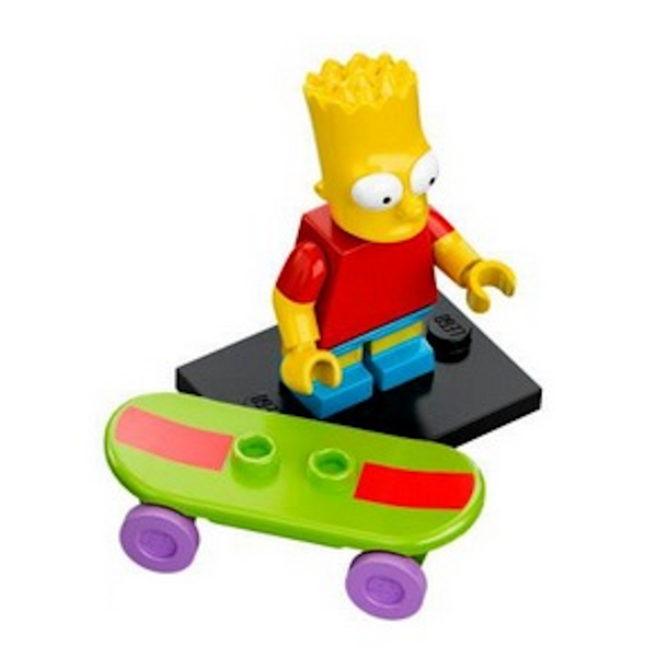 Bart Simpson The Simpsons Series Collectible Minifigure LEGO