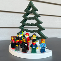 Minifigure Display - Pine Tree