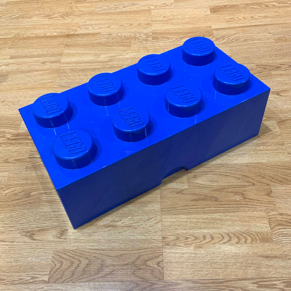 8-Stud Storage Brick – Blue - Blue [USED]