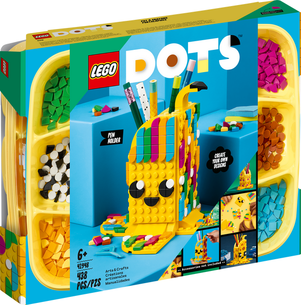 41948 Cute Banana Pen Holder - New, Sealed, Retired LEGO Dots Set