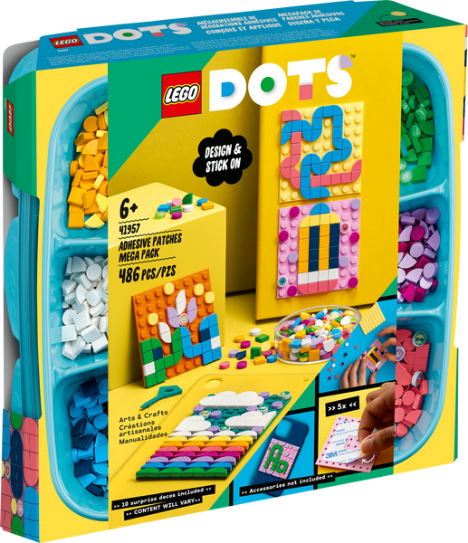 41957 Adhesive Patches Mega Pack - New, Sealed, Retired LEGO Dots Set