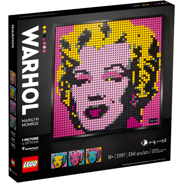 31197 Andy Warhol's Marilyn Monroe [New, Sealed, Retired]