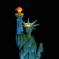 Light Kit for #21042 LEGO Statue of Liberty