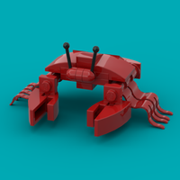"Sheldon the Crab" custom LEGO® kit