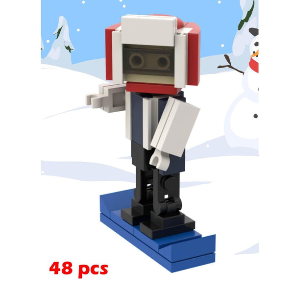 Snowboarder custom LEGO® kit