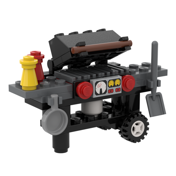 BBQ Grill Custom LEGO® Kit – Bricks & Minifigs Eugene