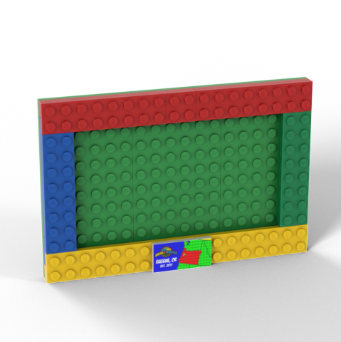 Lego Frame Kit Photo frame custom LEGO® kit – Bricks & Minifigs Eugene
