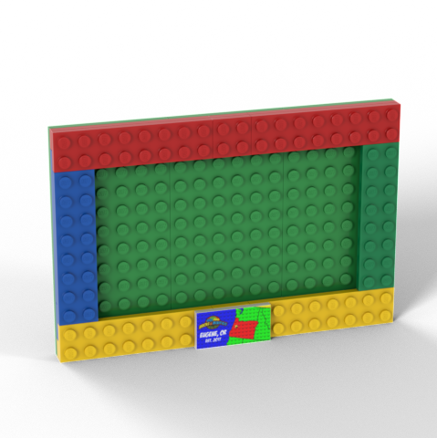 Photo frame custom LEGO® kit