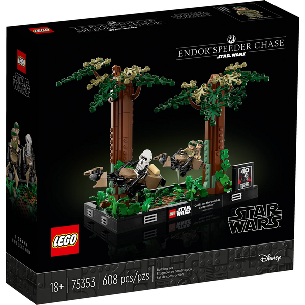 75353 Endor™ Speeder Chase Diorama