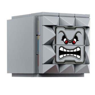 Thwomp - LEGO® Super Mario™️ Minifigure – Bricks & Minifigs Eugene
