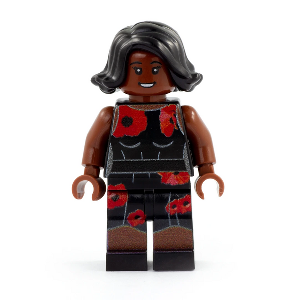 Michelle Obama Custom LEGO Minifigure Bricks Minifigs Eugene