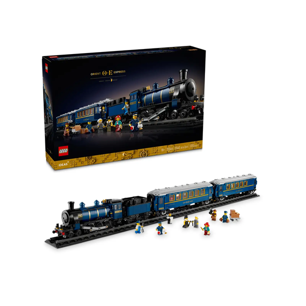 The Orient Express Train 21344 New LEGO Set Bricks Minifigs Eugene