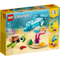 31128 Dolphin and Turtle