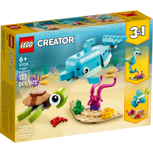 31128 Dolphin and Turtle