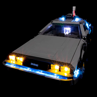 Light Kit for #10300 LEGO Back to the Future Time Machine