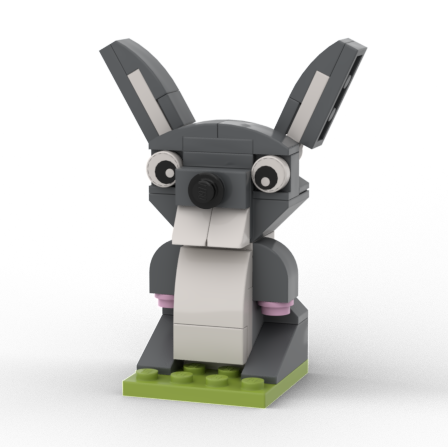 Easter Bunny custom LEGO® kit