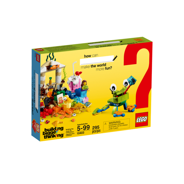 Lego Bricks Lego Building Bigger Thinking Instructions 10403 Lego