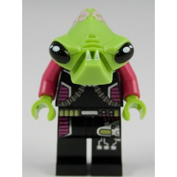 Alien Pilot LEGO Alien Conquest Minifigure Bricks Minifigs Eugene