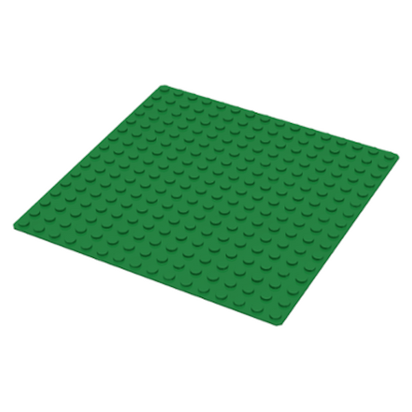 LEGO Baseplate 5 x5 Green Bricks Minifigs Eugene