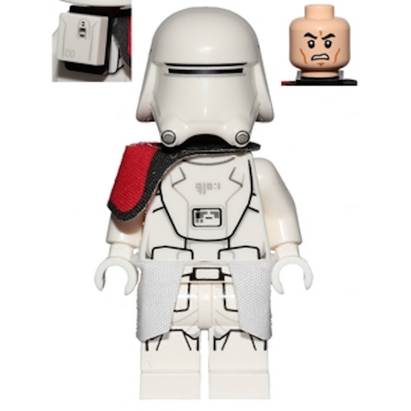 First Order Snowtrooper Officer LEGO Star Wars Minifigure Bricks Minifigs Eugene