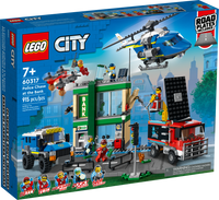 Police Chase at the Bank 60317 - New LEGO City Set