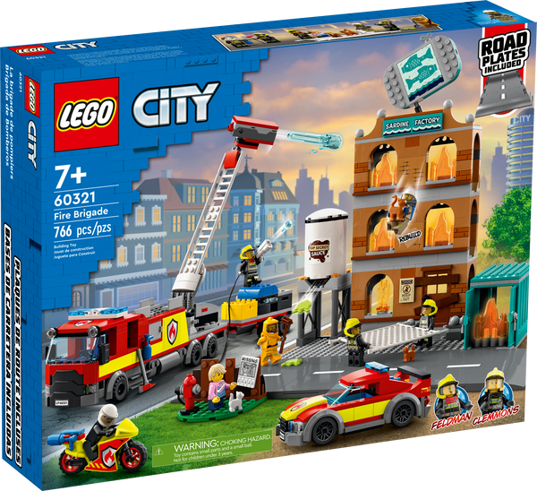 Fire Brigade 60321 - New LEGO City Set