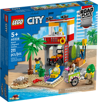 60328 Beach Lifeguard Station - New, Sealed, Retired LEGO City Set
