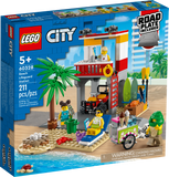 60328 Beach Lifeguard Station - New, Sealed, Retired LEGO City Set