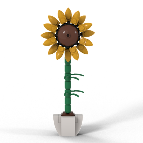 Sunflower Custom LEGO® Kit