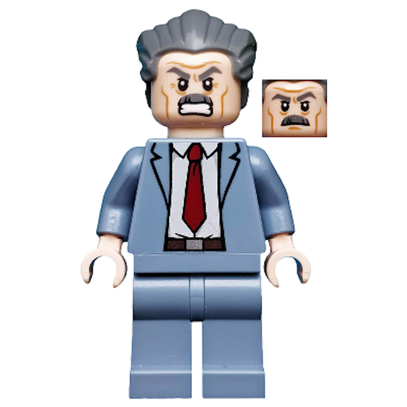 J. Jonah Jameson - LEGO® Marvel™ Super Heroes Minifigure – Bricks ...