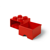 LEGO® 4-stud Bright Red Storage Brick Drawer [USED]