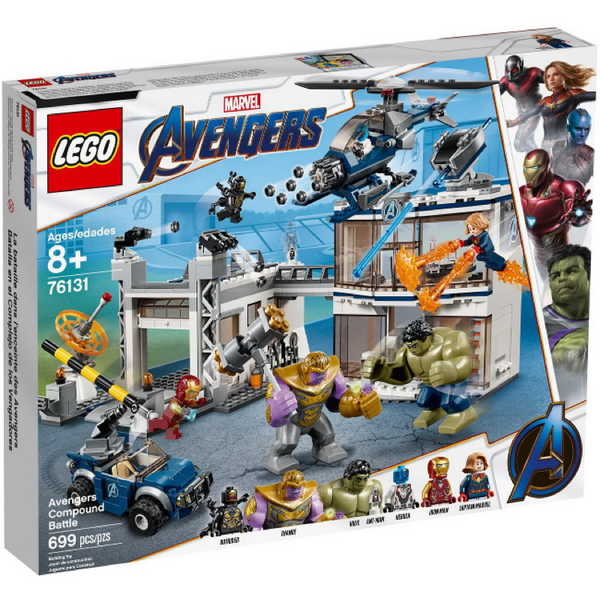 76131 Avengers Compound Battle [CERTIFIED USED]