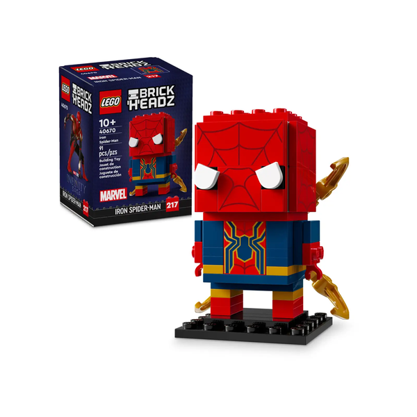 Iron Spider Man 40670 New LEGO BrickHeadz Marvel Set Bricks Minifigs Eugene